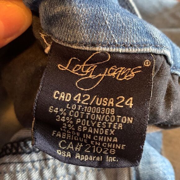 Lola Light Blue Anna MLB Mid Rise Stretchy Skinny Jeans - Picture 14 of 14